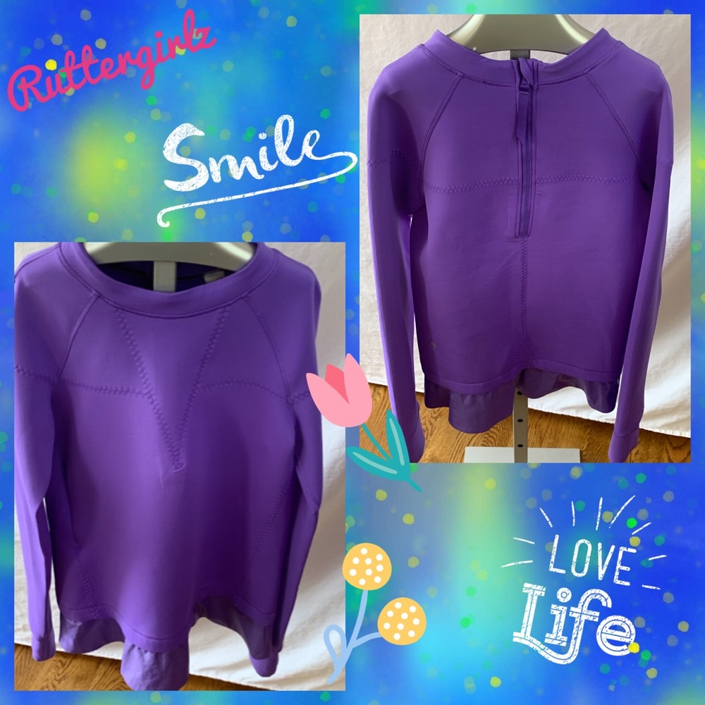 Ivivva Purple Sweatshirt Pullover - Size 12